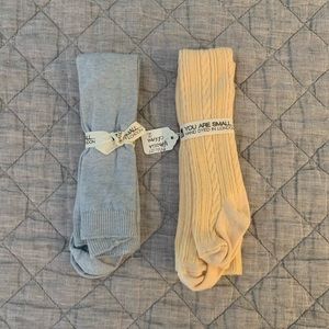 NWT Unworn girls tights. 6-12 months